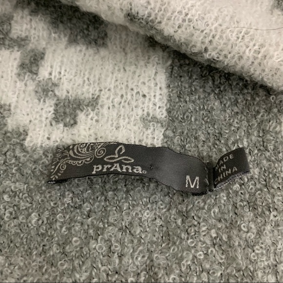 prAna | Grey Boho Native Cardigan Sweater - Picture 3 of 7